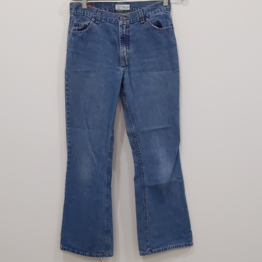 Arizona Jean Company Size 16 Regular Flare Blue Jeans
